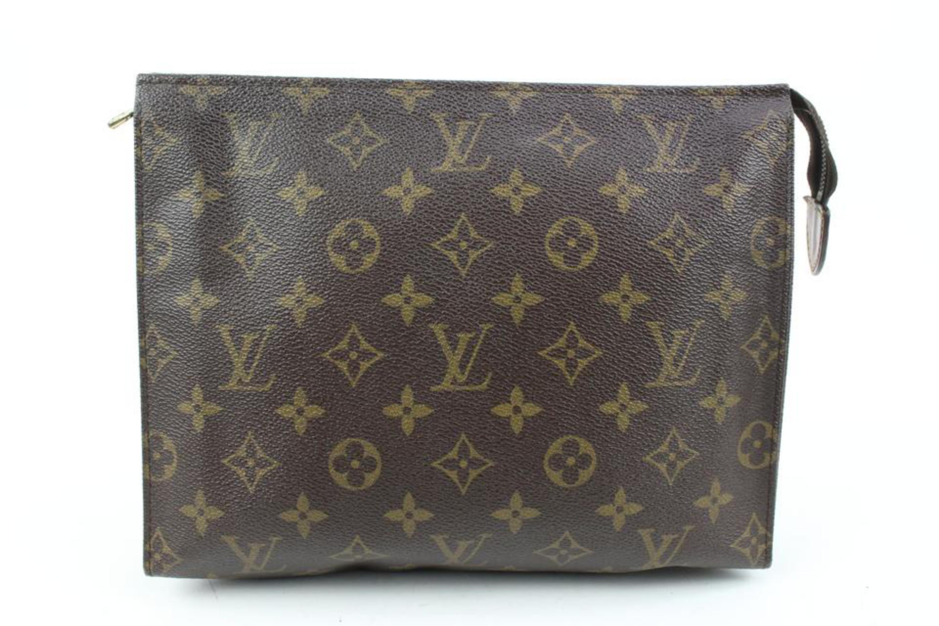 Louis Vuitton Discontinued Monogram Toiletry Pouch 26 Poche Toilette 48LV22S 1