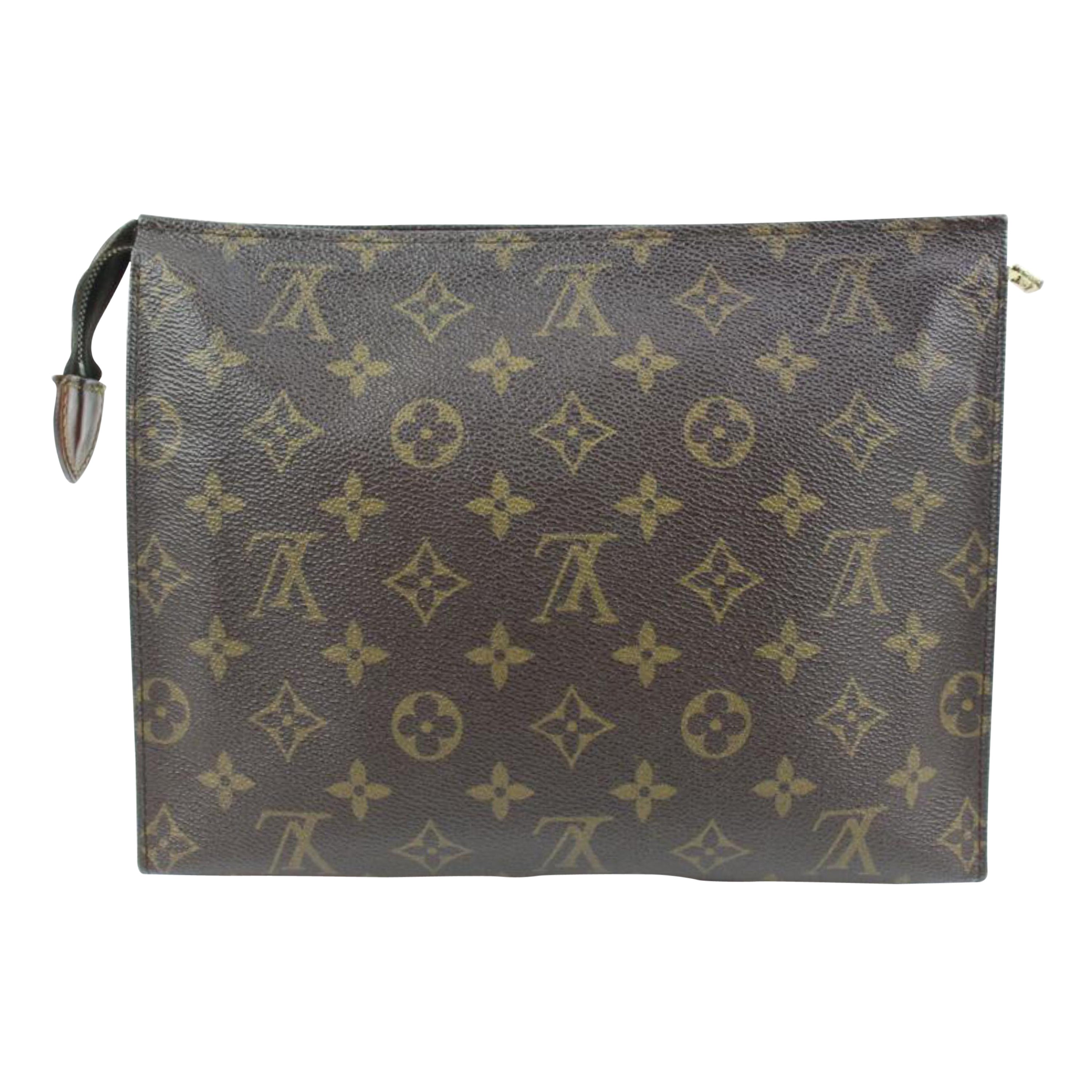 Louis Vuitton Discontinued Monogram Toiletry Pouch 26 Poche Toilette 48LV22S