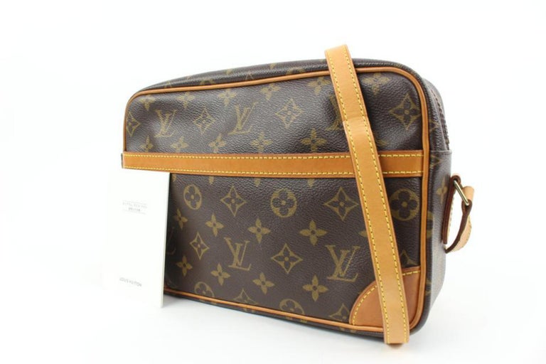 Louis Vuitton Discontinued Monogram Trocadero 27 Crossbody Bag 80lk33s