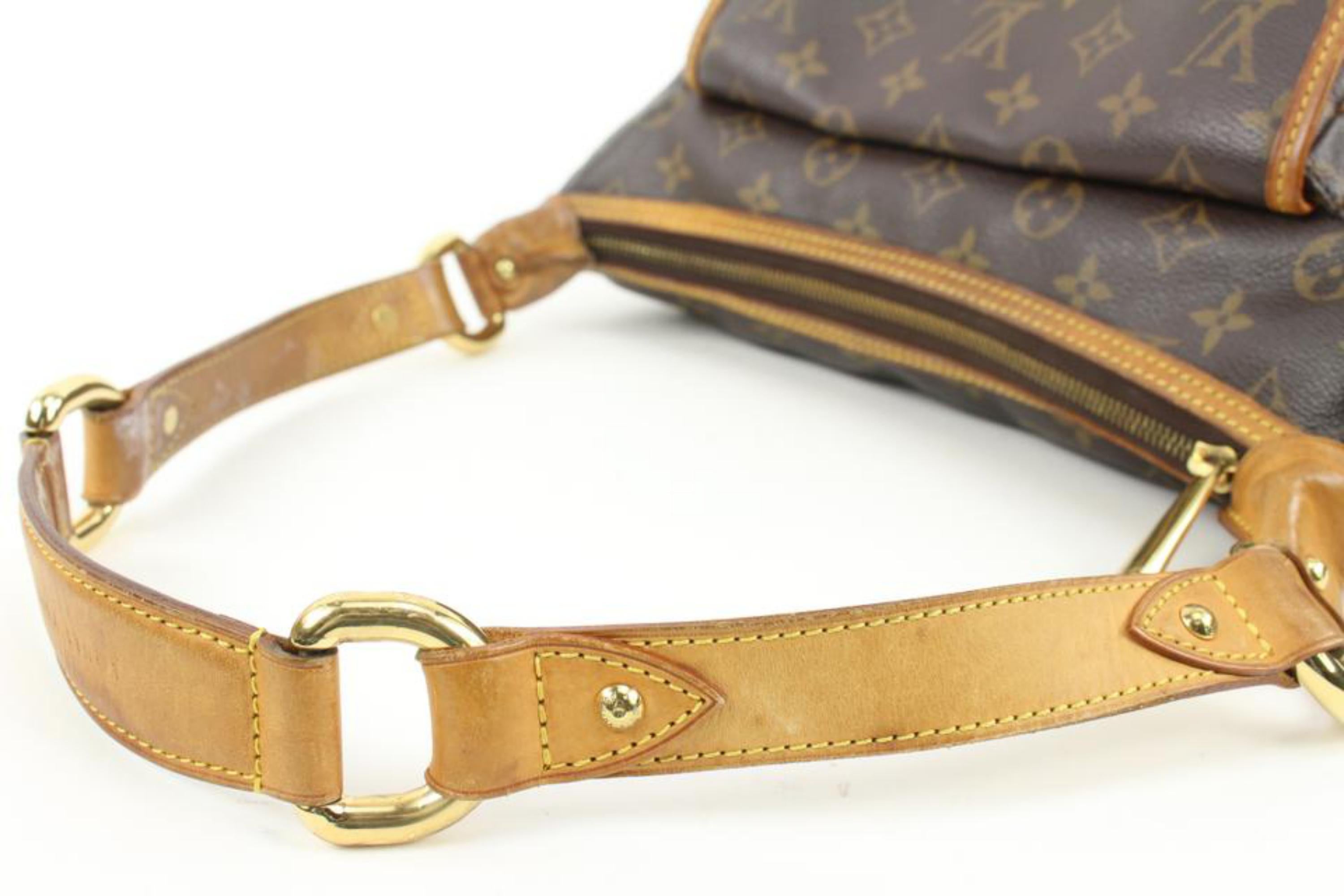 Gray Louis Vuitton Discontinued Monogram Tulum Shoulder Bag s28lv21 For Sale