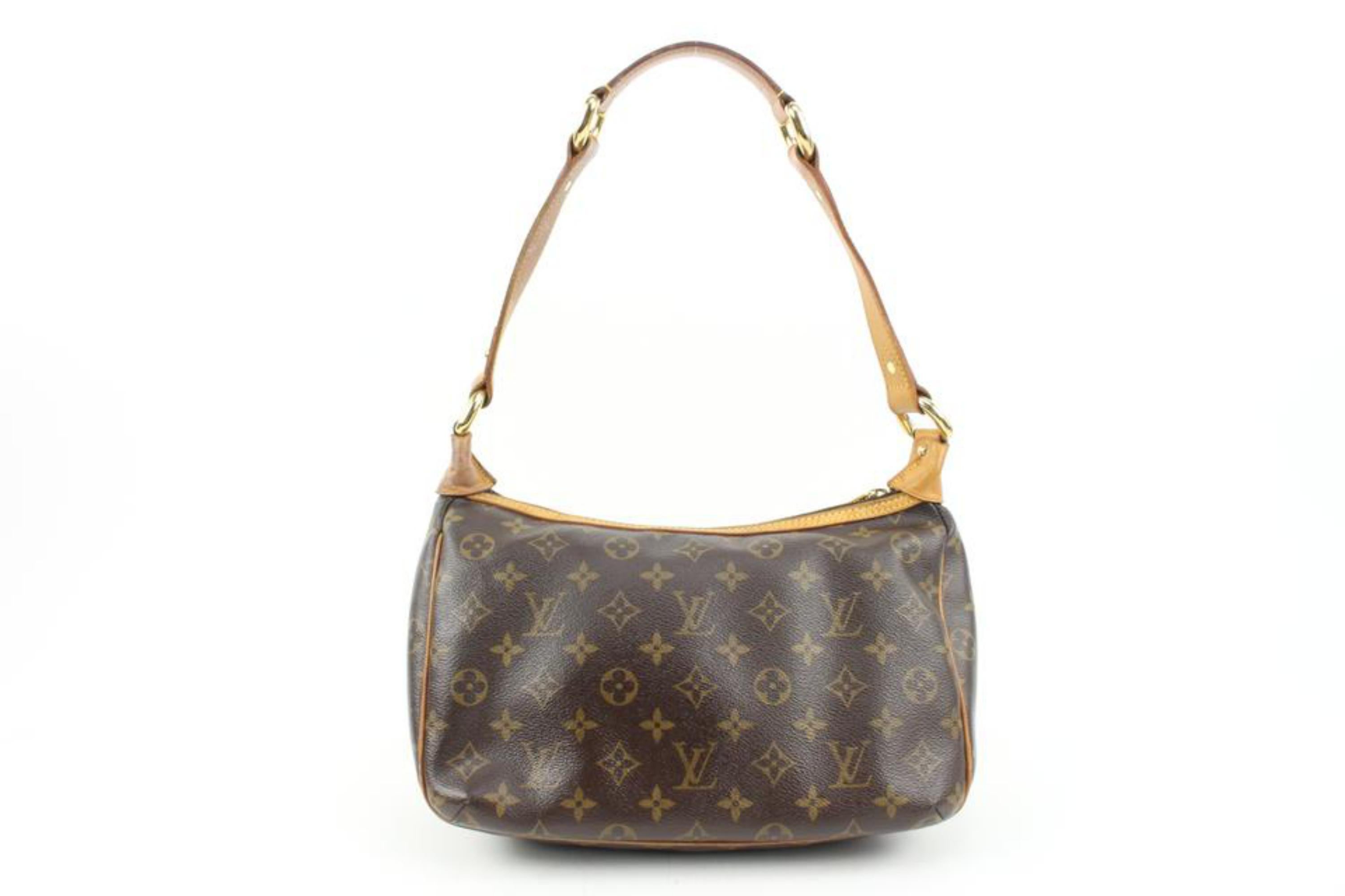Louis Vuitton Discontinued Monogram Tulum Shoulder Bag s28lv21 In Good Condition For Sale In Dix hills, NY