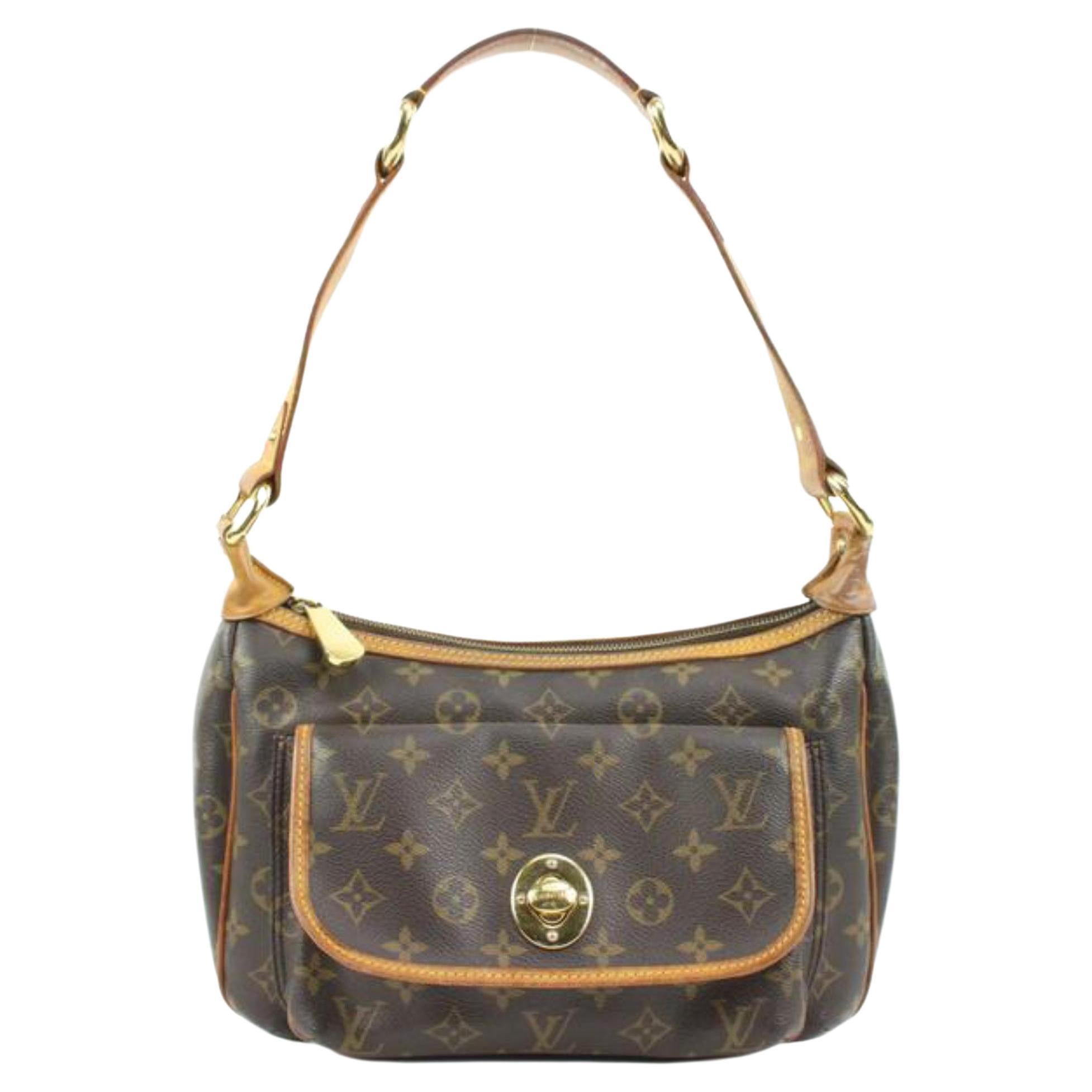 Louis Vuitton Discontinued Monogram Tulum Shoulder Bag s28lv21 For Sale