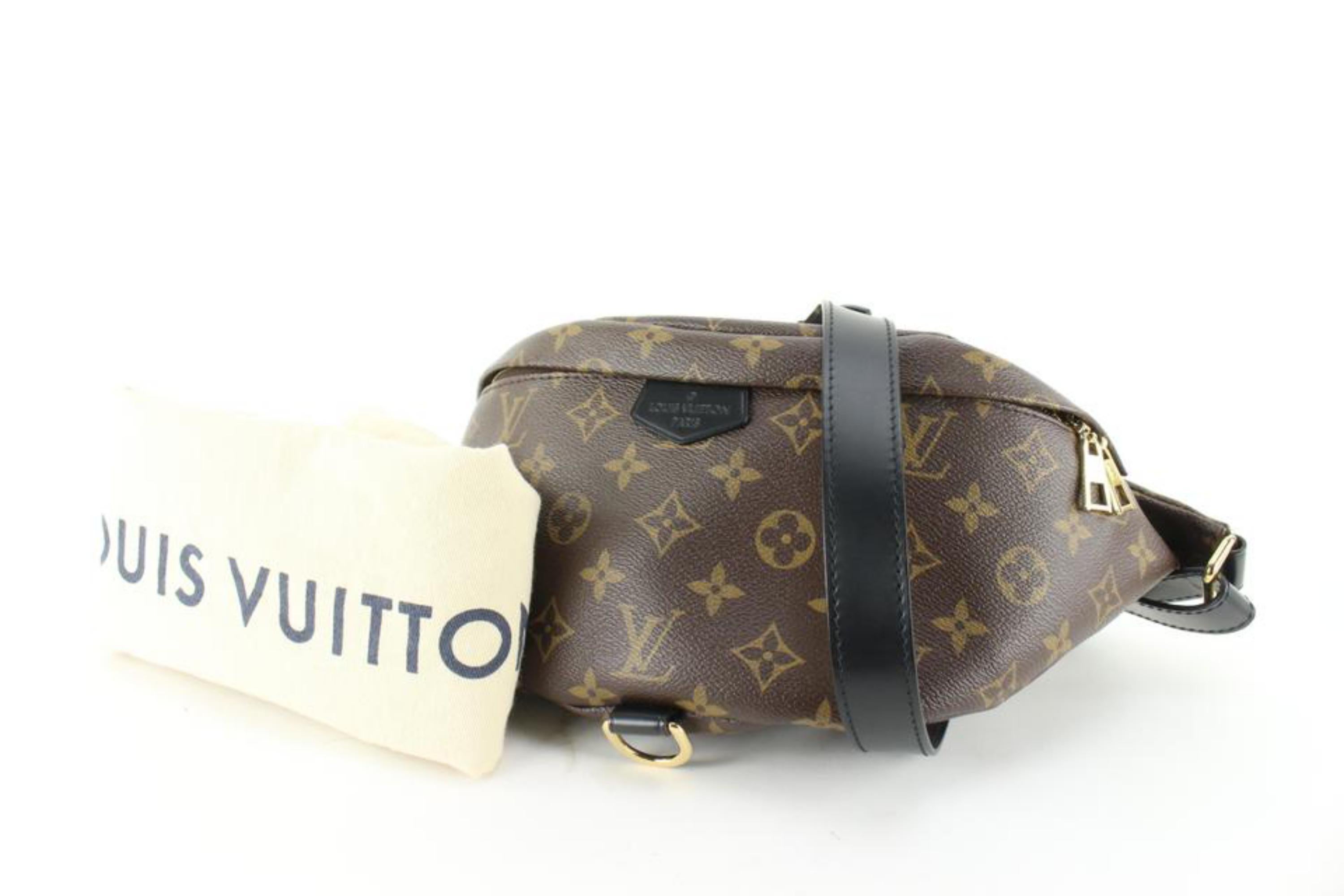 Louis Vuitton Discontinued Monogram World Tour Bumbag Waist Bag 36lu76s 7
