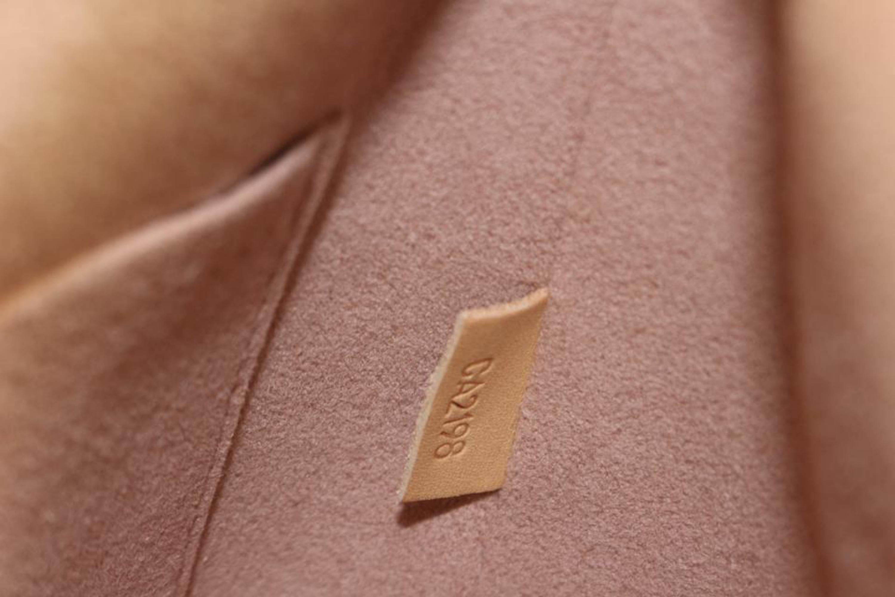 Brown Louis Vuitton Discontinued Monogram x Pink V Tote BB 2way Crossbody 6LV3258
