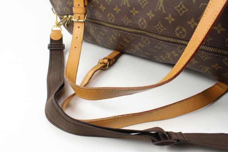 Louis Vuitton XL Monogram Sac Polochon 70 Keepall Bandouliere