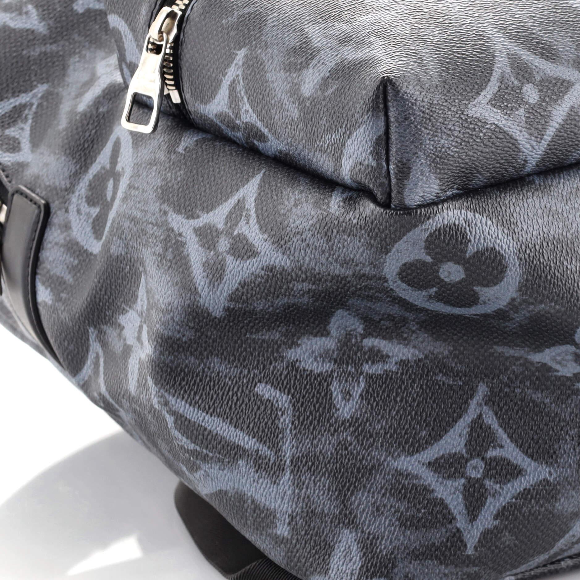 Louis Vuitton Discovery Backpack Limited Edition Monogram Pastel Noir PM In Good Condition In NY, NY