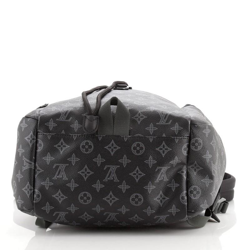 Louis Vuitton Discovery Backpack Limited Edition Vivienne Monogram Eclipse In Good Condition In NY, NY