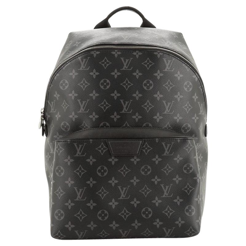 louis vuitton black monogram backpack