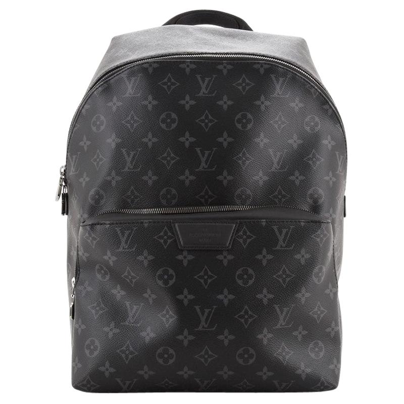 louis vuitton black monogram backpack