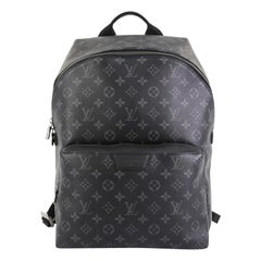 Louis Vuitton Discovery Rucksack mit Monogramm Eclipse aus Segeltuch PM