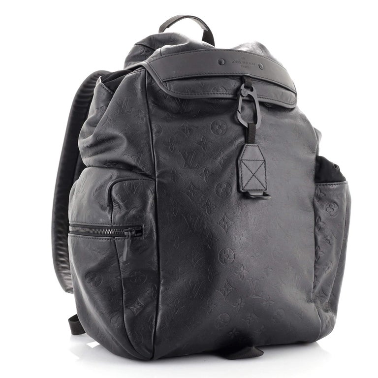 Louis Vuitton Discovery Backpack Monogram Shadow Leather at 1stDibs