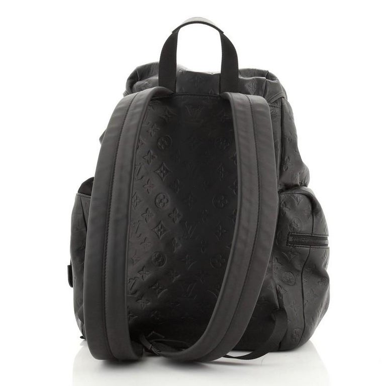 Louis Vuitton Discovery Backpack Monogram Shadow Leather at 1stDibs