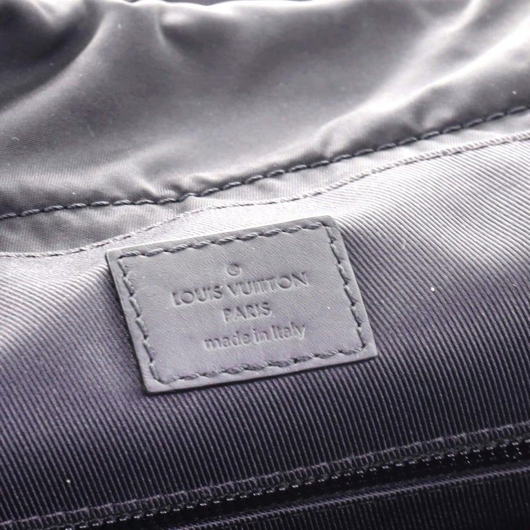 Louis Vuitton Discovery Backpack Rucksack Daypack M43680 Monogram Shadow Black, Women's