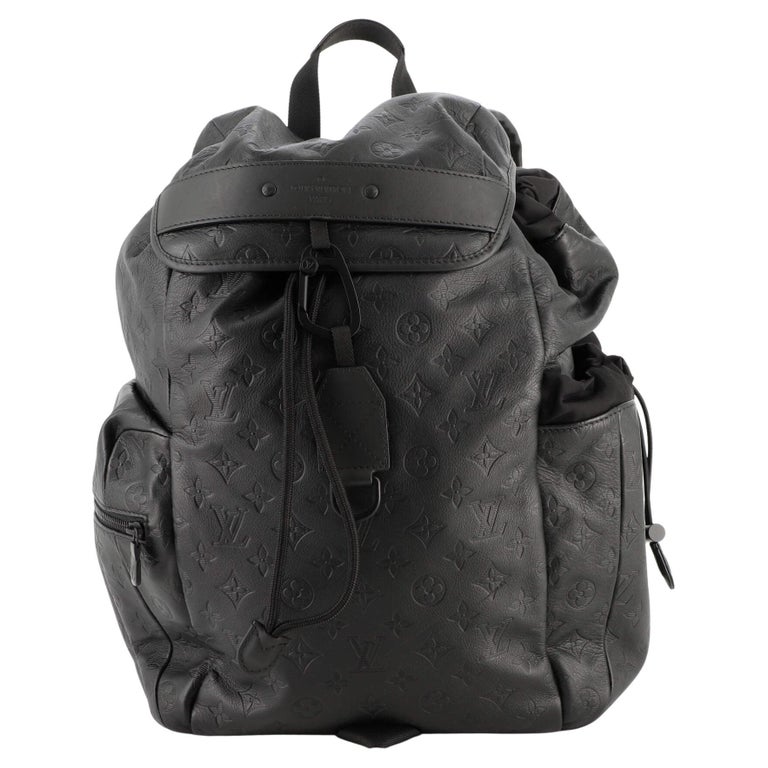 Louis Vuitton Discovery Backpack Monogram Shadow Leather at 1stDibs
