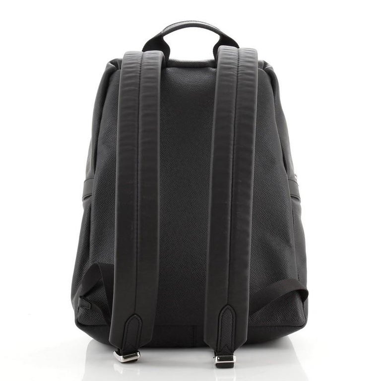 LOUIS VUITTON Black Taiga Leather Discovery PM Backpack For Sale at 1stDibs