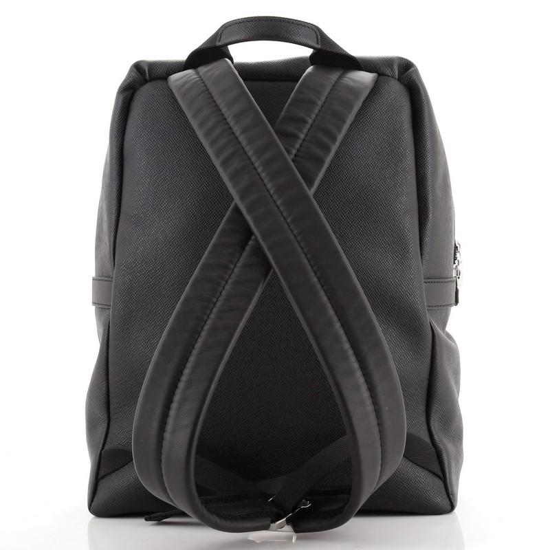 Louis Vuitton Discovery Backpack Taiga Leather PM In Good Condition In NY, NY