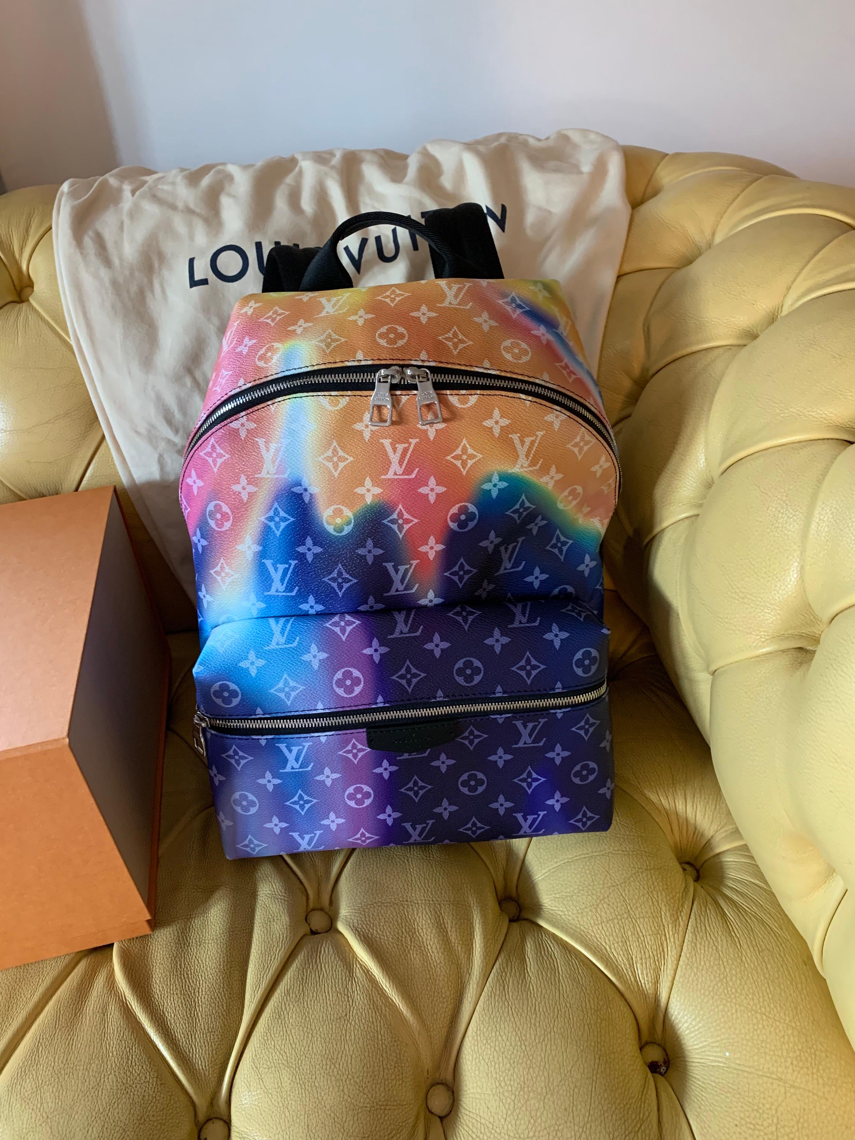 Louis Vuitton Discovery Backpack , very limited Sunset collection by Virgil Abloh 12
