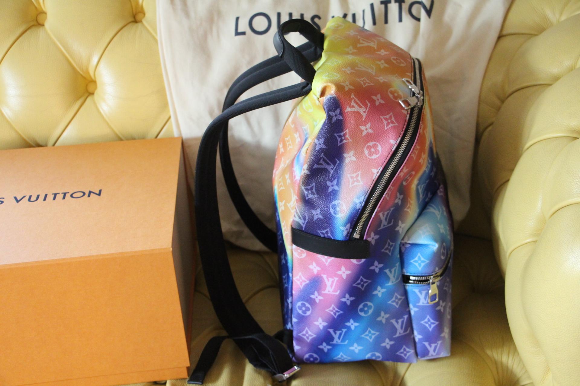 lv multicolor backpack