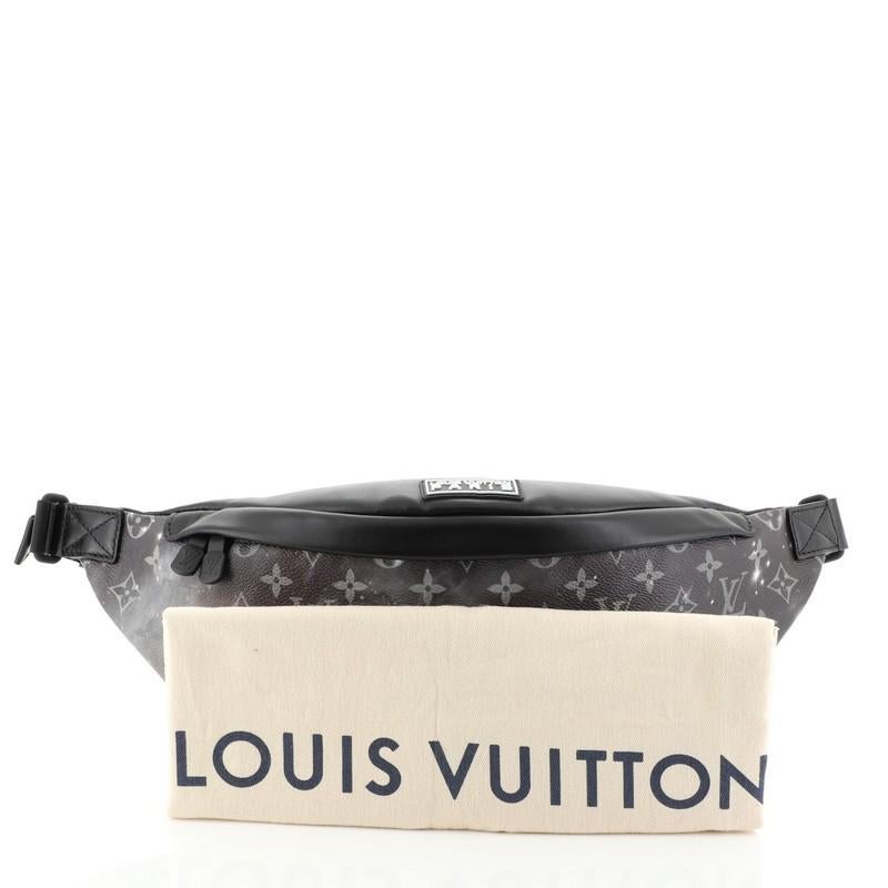 Louis Vuitton Discovery Bum Bag PM Bandana Blue Monogram Crossbody Fanny  Pack