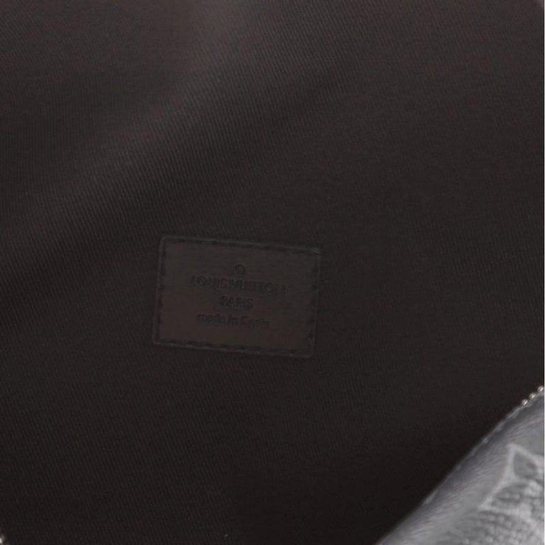 Louis Vuitton Black Monogram Eclipse Bumbag Discovery Fanny Pack Waist Bag  861867