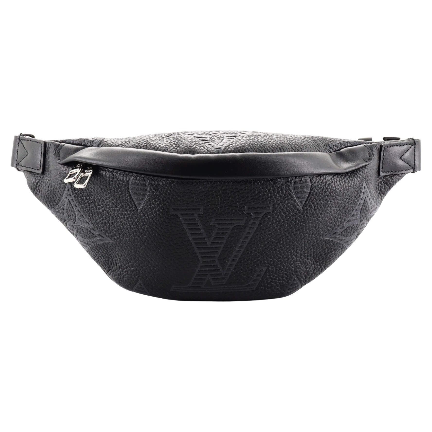 Louis Vuitton Discovery Monogram Shadow Leather Bumbag