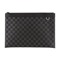 Louis Vuitton Discovery Pochette Damier Infini Leather GM