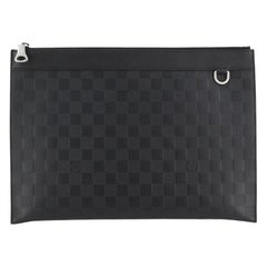 Louis Vuitton Discovery Pochette Damier Infini Leather GM