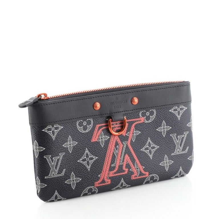 Louis Vuitton Discovery Pochette Limited Edition Upside Down Monogram Ink  at 1stDibs