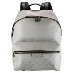 Louis Vuitton Discovery Taigarama Grey Monogram Canvas Backpack Bag