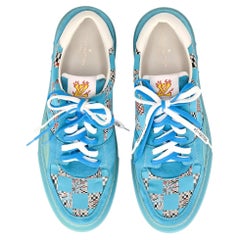 Louis Vuitton Verzierte Damier Ollie Turnschuhe