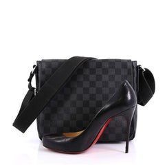 Louis Vuitton District Messenger Bag Damier Graphite PM