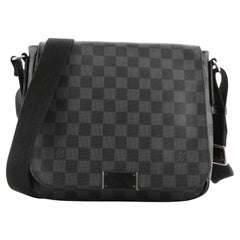 Louis Vuitton District Messenger Bag Damier Graphite PM