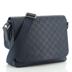 Louis Vuitton District Messenger Bag Damier Infini Leather PM