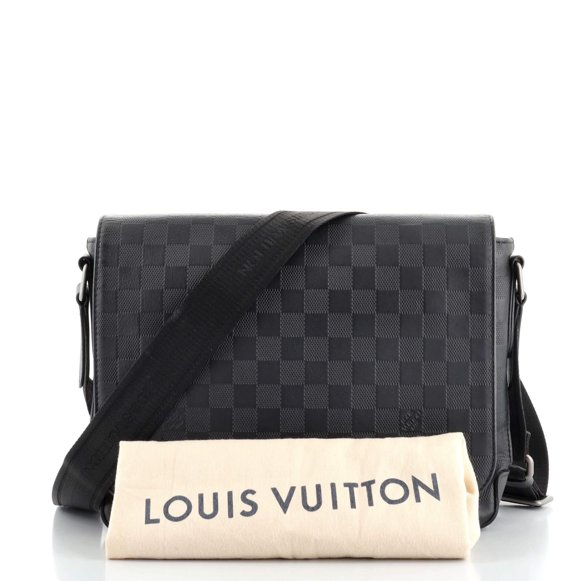 Sac messenger district pm damier infini new arrivals