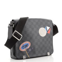 Louis Vuitton District Messenger Bag Limited Edition Damier Graphite LV League