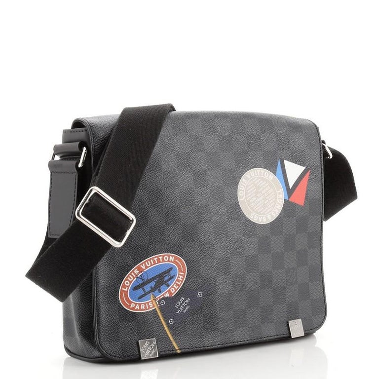 Louis Vuitton Limited Edition Damier Graphite LV League District PM Me –  Italy Station