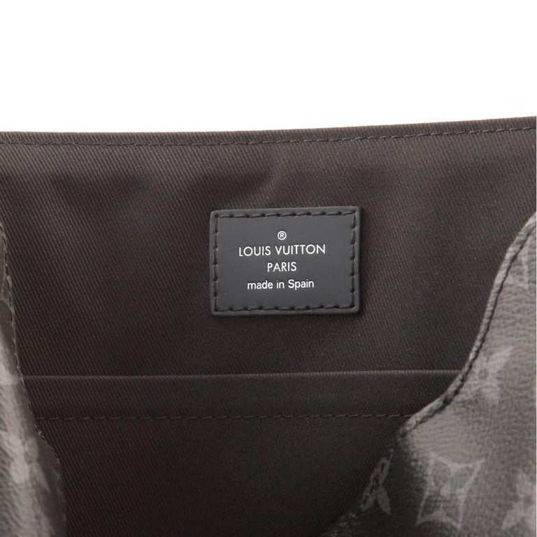 Louis Vuitton District Messenger Bag Monogram Eclipse Canvas PM at 1stDibs