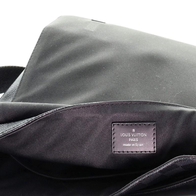 Louis Vuitton District NM Messenger Bag Alps Patches Damier Graphite PM 1