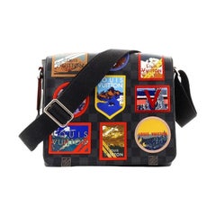Louis Vuitton District NM Messenger Bag Alps Patches Damier Graphite PM