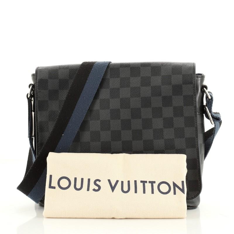 Louis Vuitton District NM Messenger Bag - Damier Graphite PM