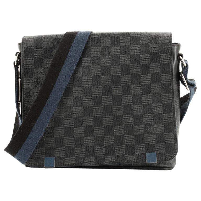 louis vuitton checkered messenger bag