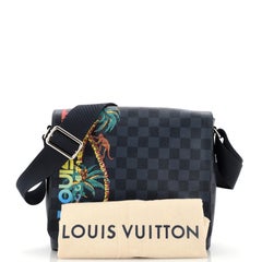 Louis Vuitton District NM Messenger Bag Limited Edition Damier Cobalt Jungle PM