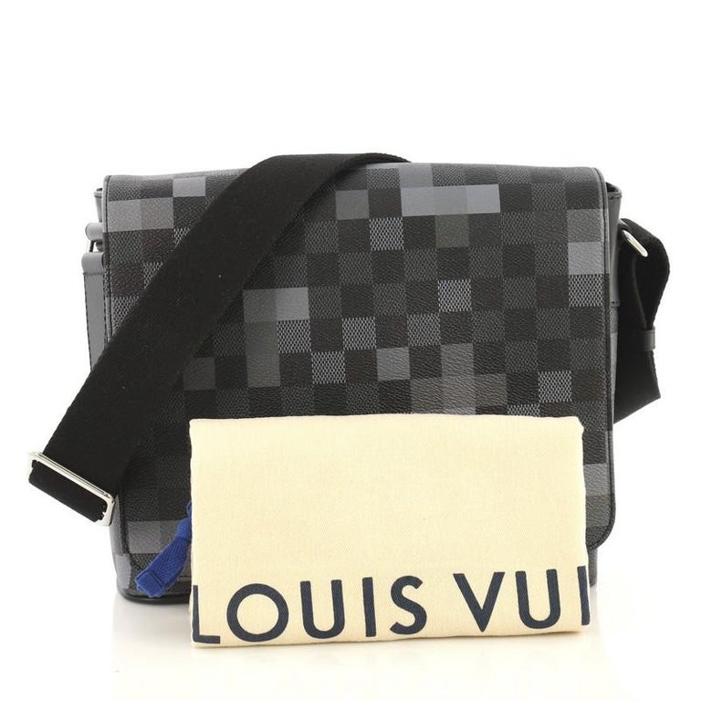 Louis Vuitton Messenger District Damier Graphite NM Black - US