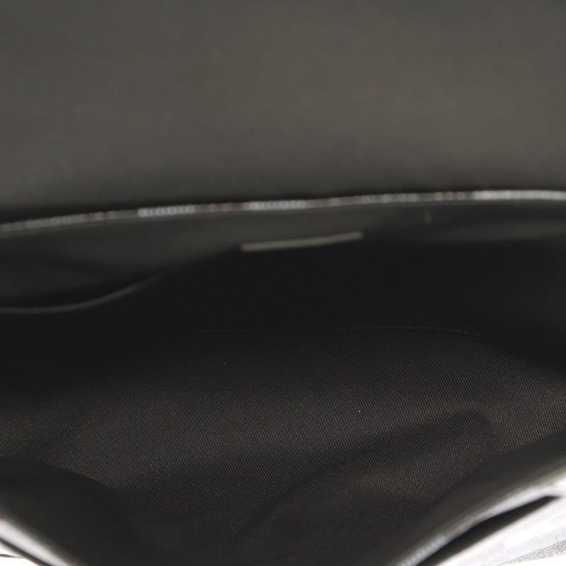 Black Louis Vuitton District NM Messenger Bag Limited Edition Damier Graphite Pixel PM