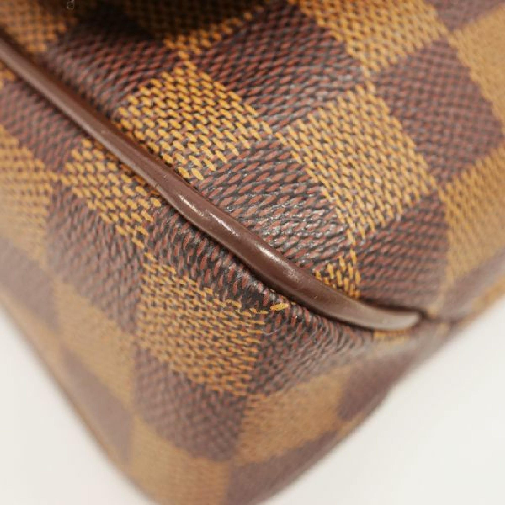 Brown LOUIS VUITTON District PM unisex shoulder bag N41213 Damier ebene For Sale