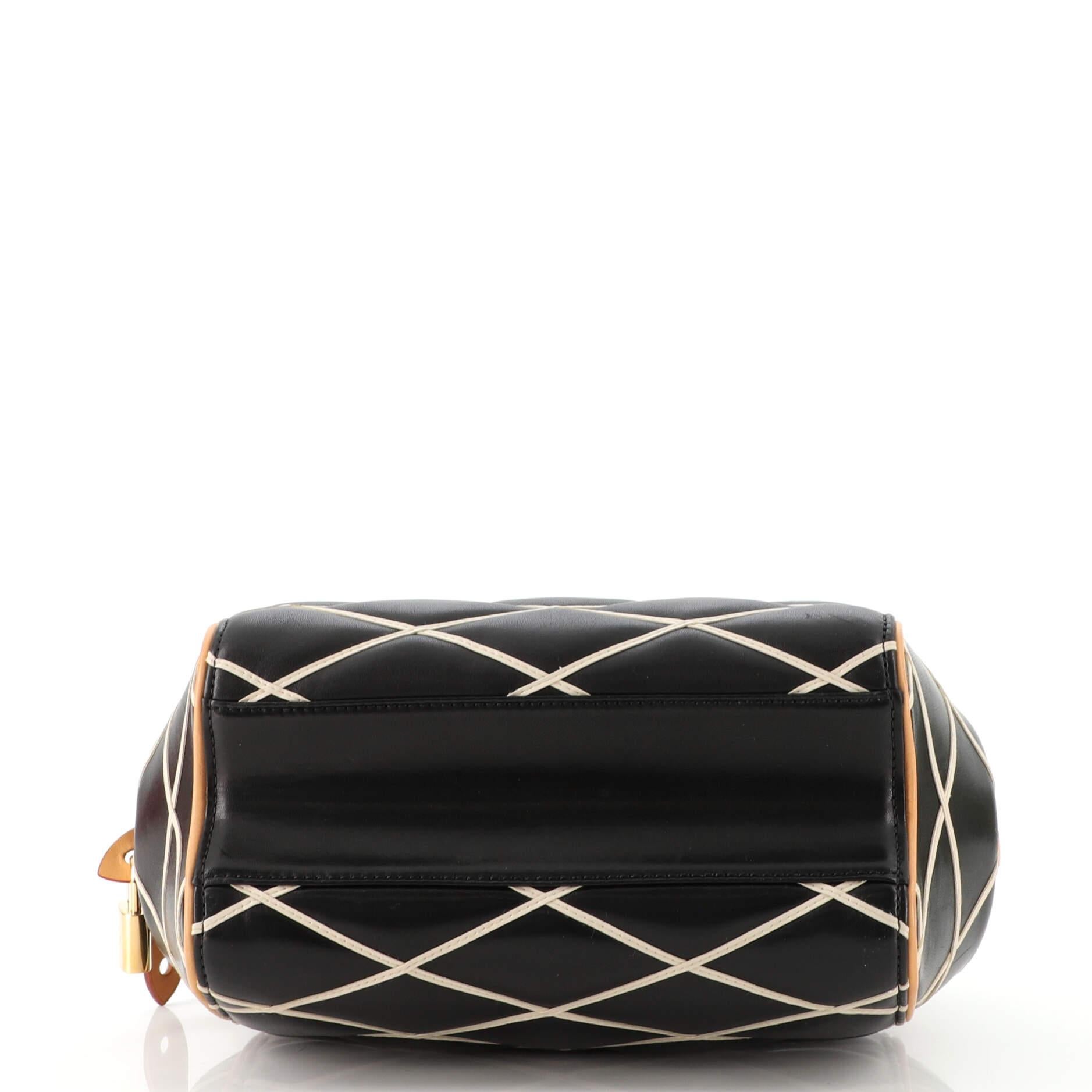 Women's or Men's Louis Vuitton Doc Handbag Malletage Leather BB