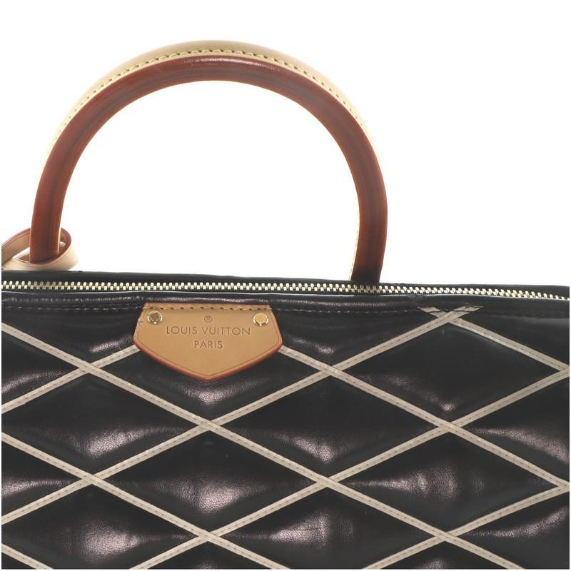 Louis Vuitton Doc Handbag Malletage Leather BB 1