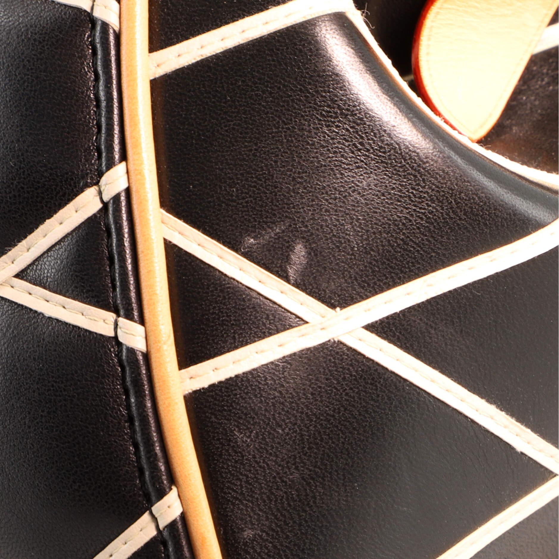 Louis Vuitton Doc Handbag Malletage Leather BB 3