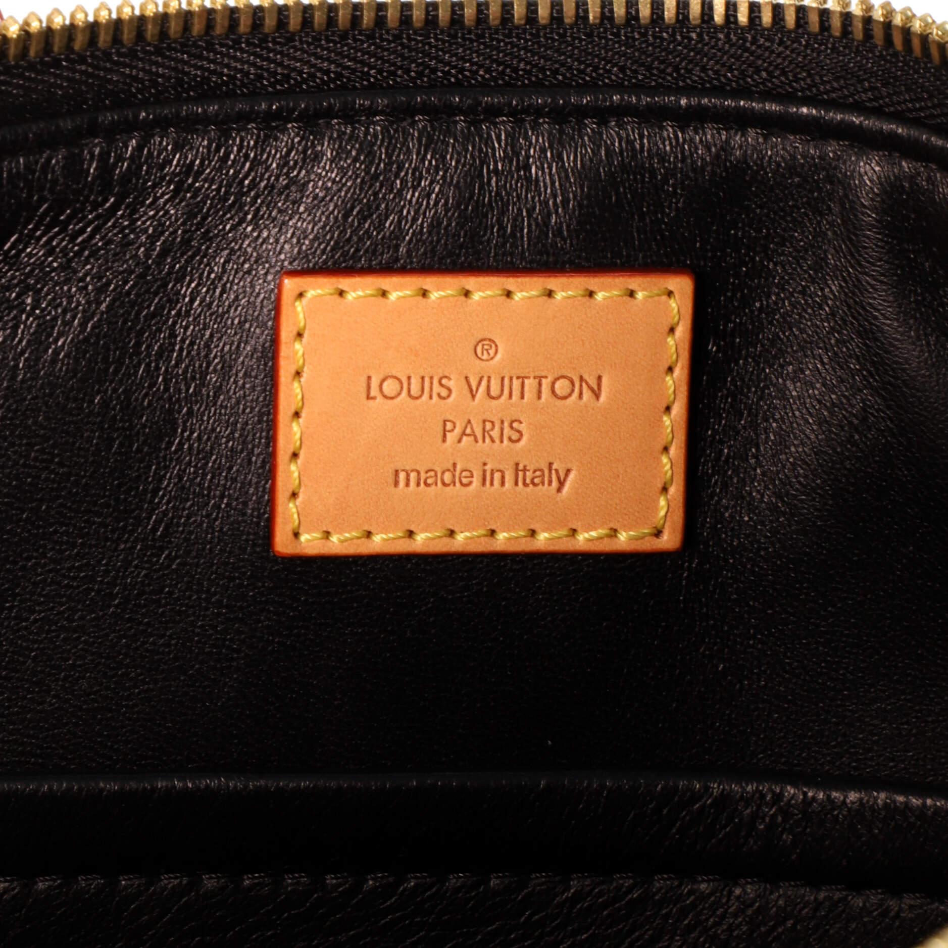 Louis Vuitton Doc Handbag Malletage Leather BB 4