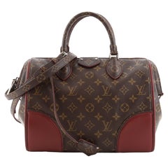 Louis Vuitton Doc Handbag Monogram Shine Canvas PM 